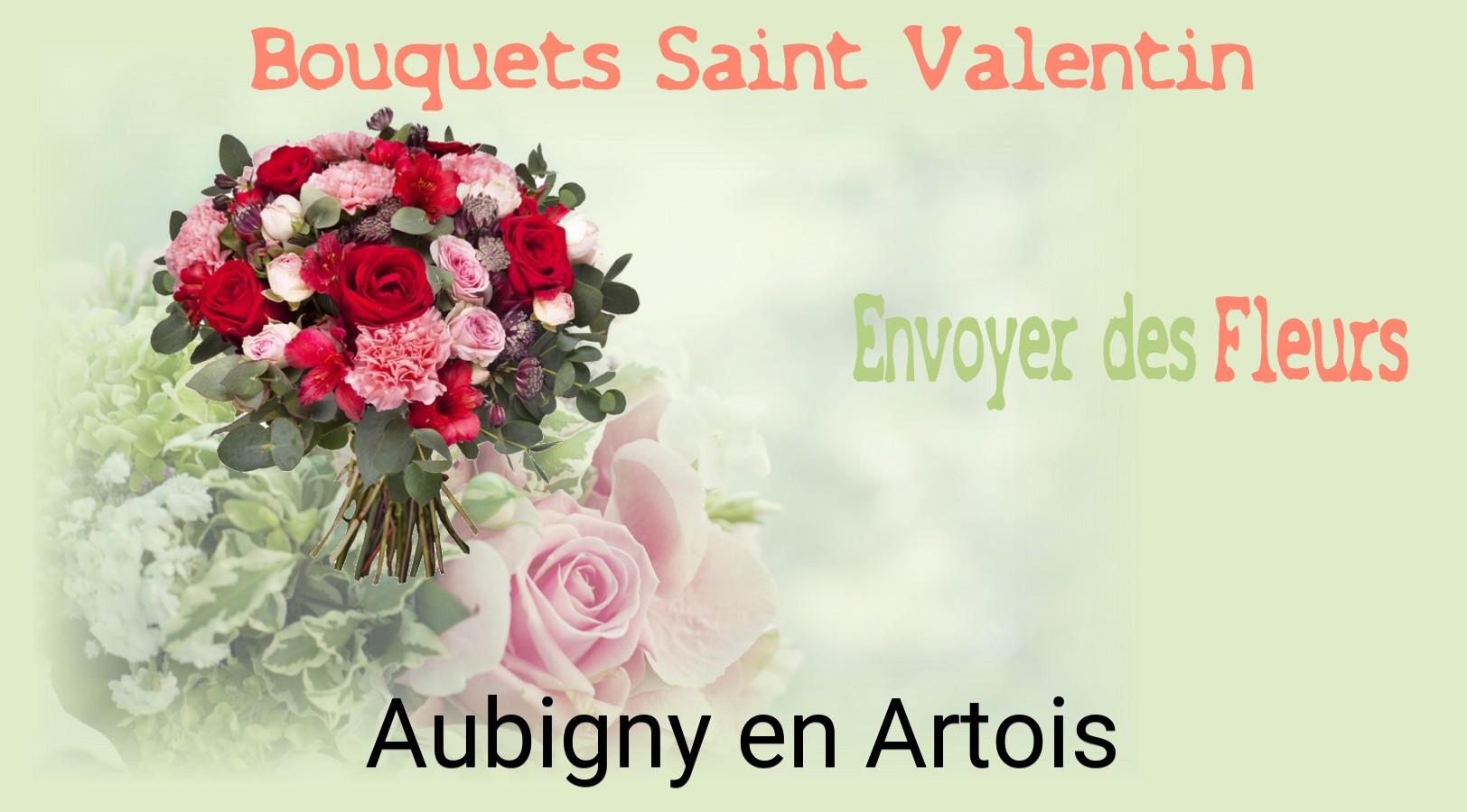 Roses de Saint-Valentin livrées à Aubigny-en-Artois